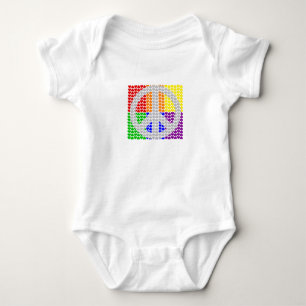 Camisa de la paz del arco iris - elija el estilo y