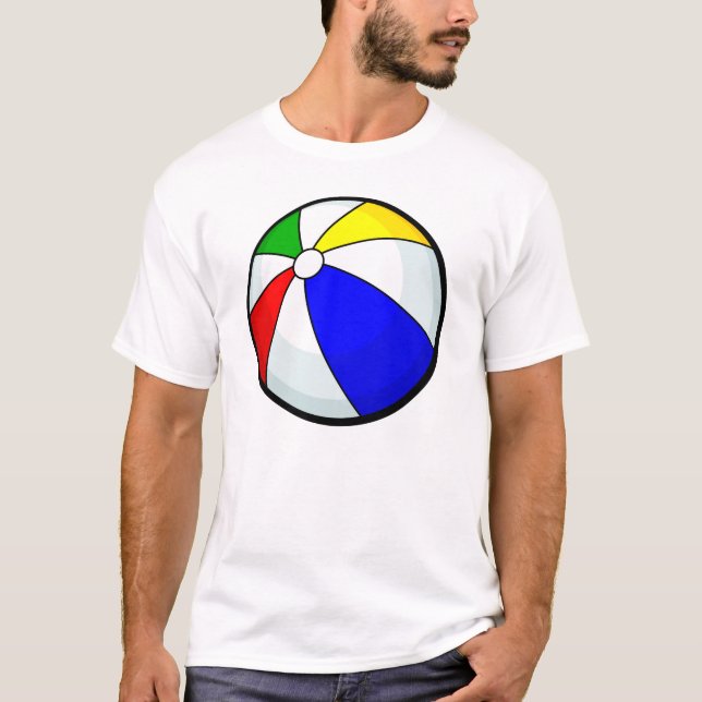 Camisa de la pelota de playa (Anverso)