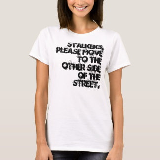 Camisa de la petición del acosador