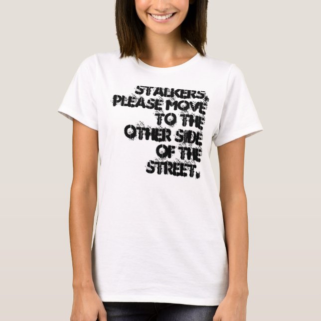 Camisa de la petición del acosador (Anverso)