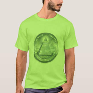 Camisa de la pirámide del dólar