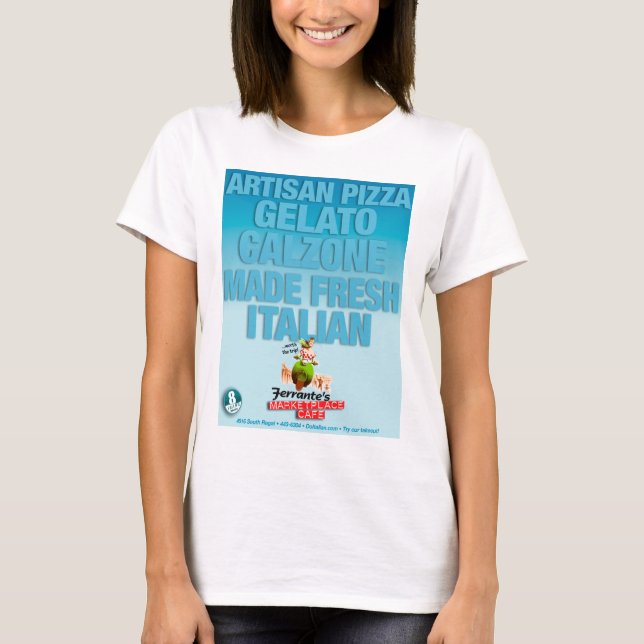 Camisa de la pizza del artesano de Spokane de (Anverso)