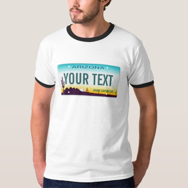 Camisa de la placa de Arizona (Anverso)