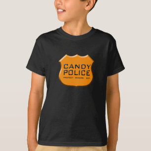 Camisa de la policía del caramelo
