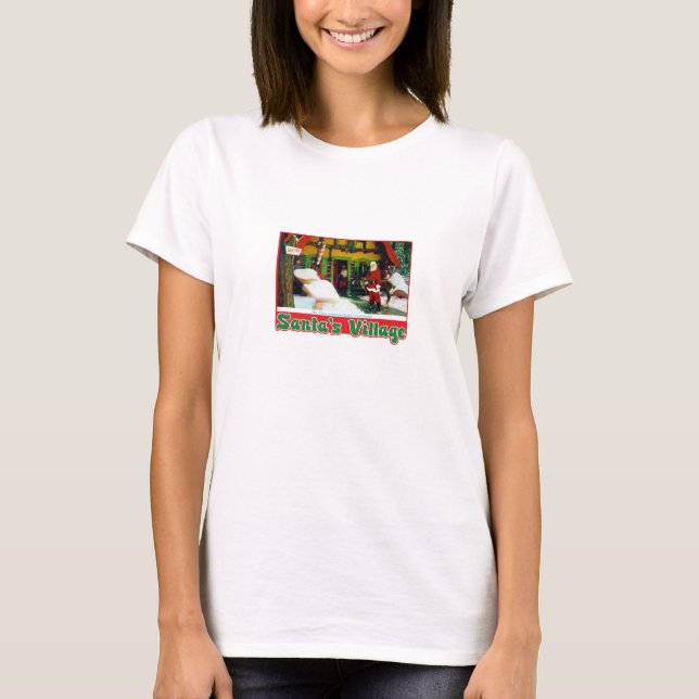 Camisa de la postal del pueblo de Santa de los (Anverso)