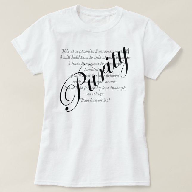 camisa de la pureza (Diseño del anverso)