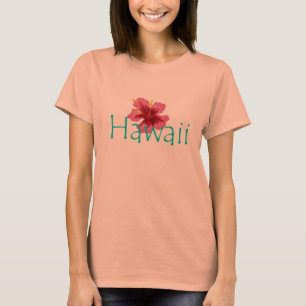 Camisa de la quemadura de las señoras Hawaii