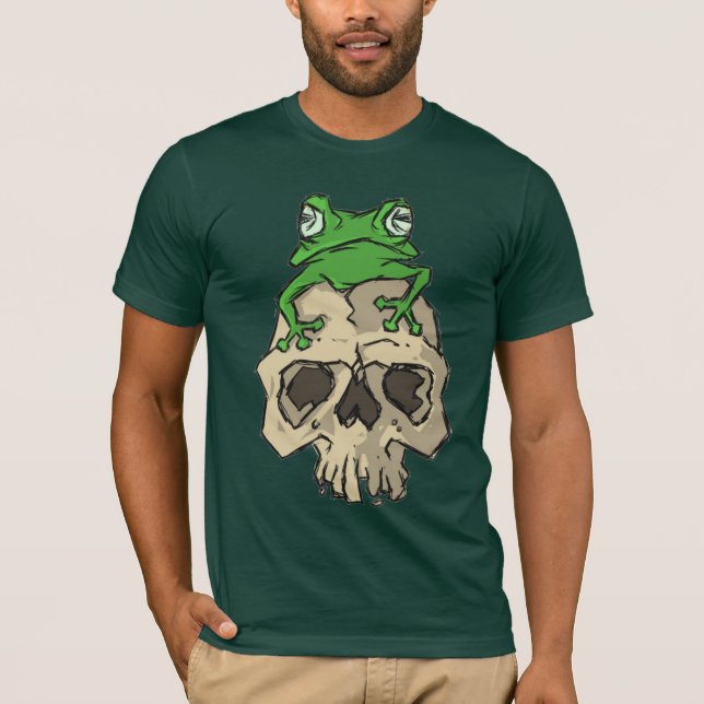 Camisa de la rana y del cráneo (Anverso)
