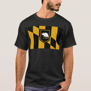 Camisa de la rata de la bandera de Baltimore
