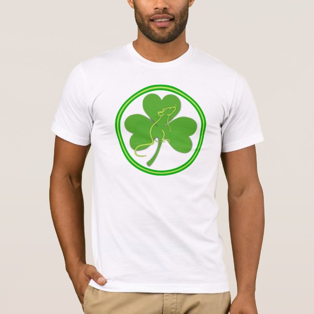 Camisa de la rata del día de St Patrick (Anverso)