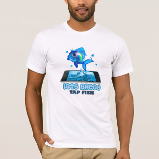 Camisa de la raza de los pescados del golpecito