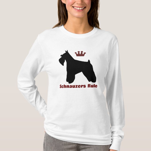 Camisa de la regla de los Schnauzers (Anverso)