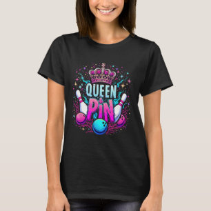 Camisa de la Reina Pin Bolera Liga de Bolos Para B