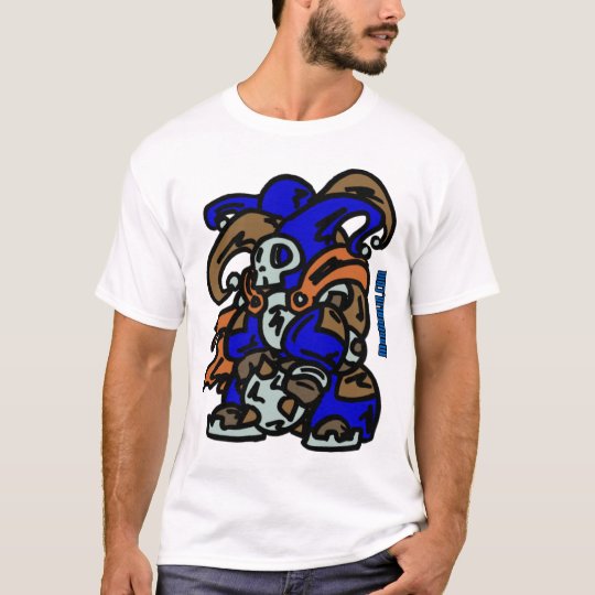 Camisa de la reliquia del bufón del cráneo