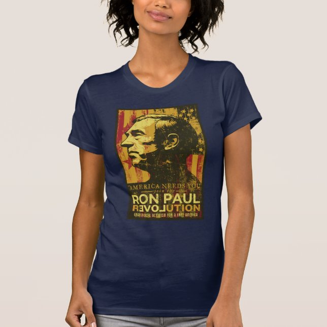 Camisa de la revolución de Ron Paul (Anverso)
