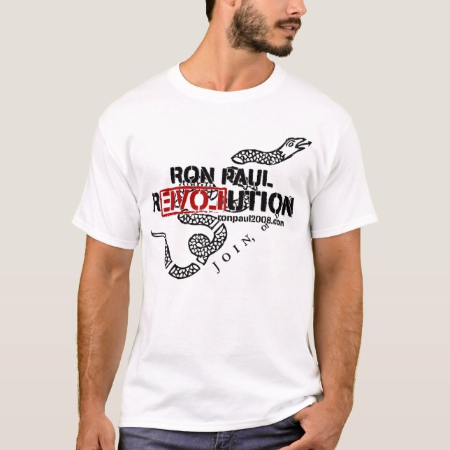 Camisa de la revolución de Ron Paul (Anverso)