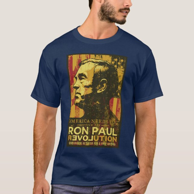 Camisa de la revolución de Ron Paul (Anverso)