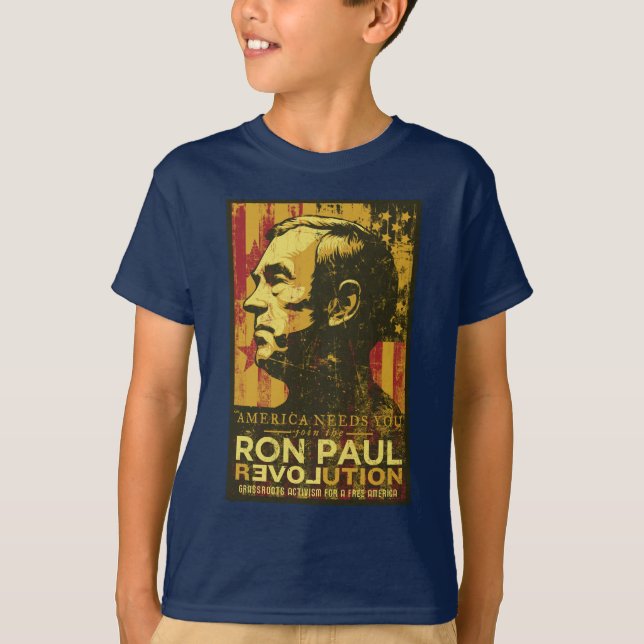 Camisa de la revolución de Ron Paul (Anverso)