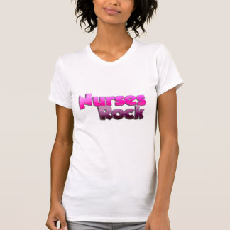Camisa de la roca de las enfermeras de las mujeres