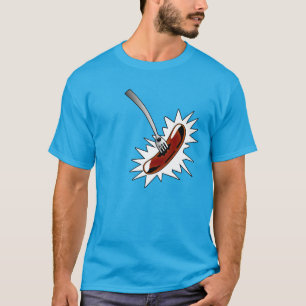 Camisa de la salchicha del vuelo de la colina del