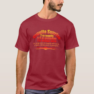 Camisa de la salida del sol del Tequila - elija el