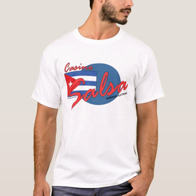 Camisa de la salsa de Cuba (Anverso)