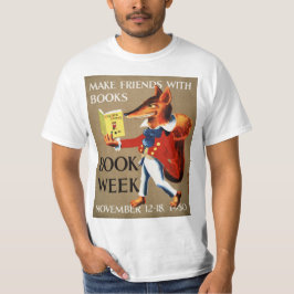 Camisa de la semana del libro de 1950 niños