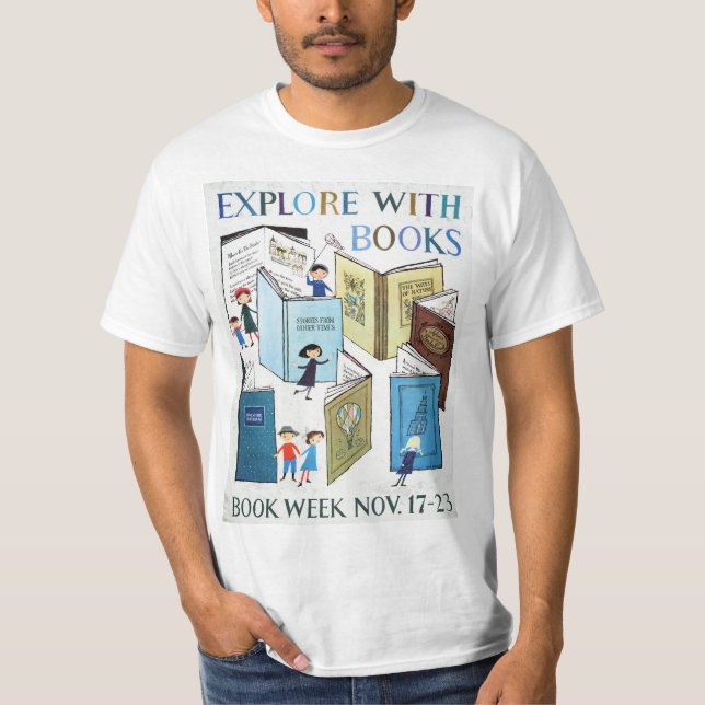Camisa de la semana del libro de 1957 niños (Anverso)