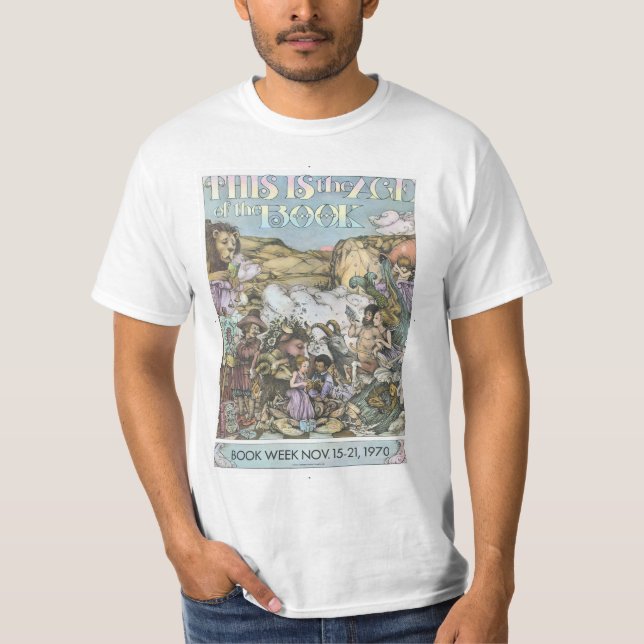 Camisa de la semana del libro de 1970 niños (Anverso)