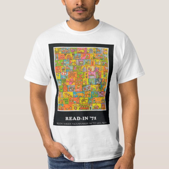 Camisa de la semana del libro de 1971 niños (Anverso)