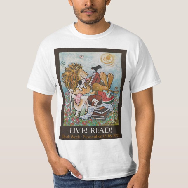 Camisa de la semana del libro de 1973 niños (Anverso)