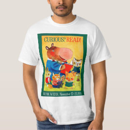 Camisa de la semana del libro de 1975 niños