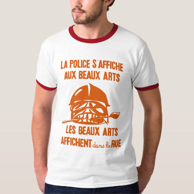 camisa de la sublevación de París de la policía (Anverso)