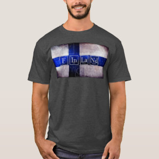 Camisa de la tabla periódica de Finlandia