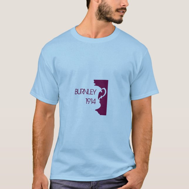 Camisa de la taza de Burnley (Anverso)