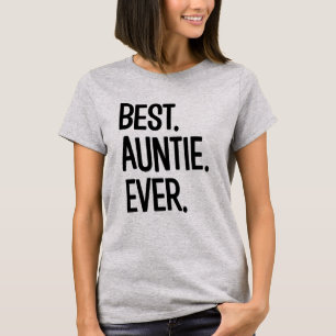 Camisa de la tía de las mejores mujeres divertida