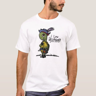 Camisa de la tortuga de Halloween