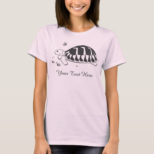 Camisa de la tortuga de Hermann adaptable (Anverso)