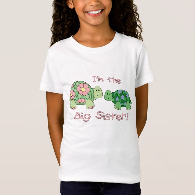 Camisa de la tortuga de la hermana grande (a un (Anverso)