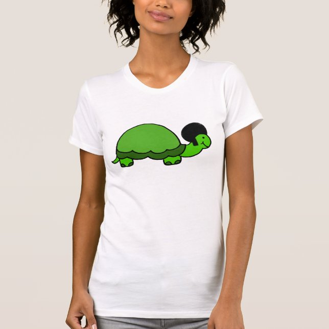 Camisa de la tortuga del Afro (Anverso)