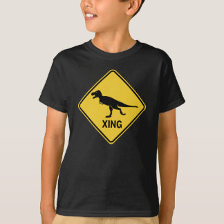 Camisa de la travesía del dinosaurio