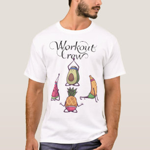 camisa de la tripulación de entrenamiento