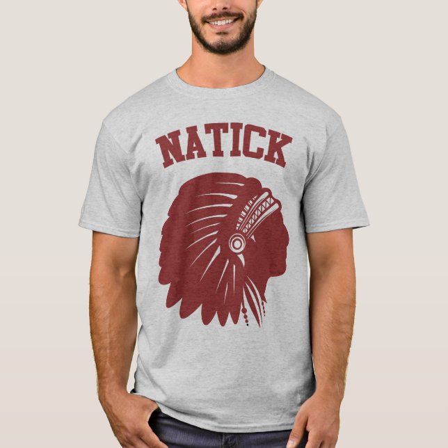 Camisa de la vuelta de Natick Redmen (Anverso)