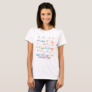 Camisa de la yoga del pollo