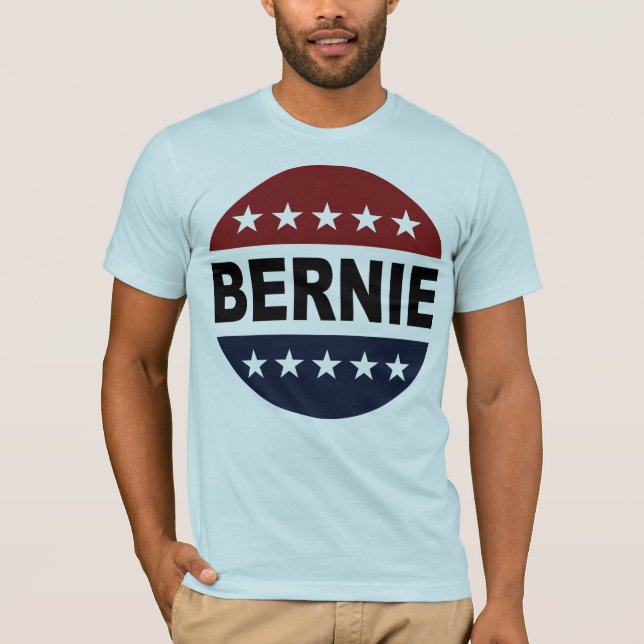 Camisa de las chorreadoras de Bernie - botón de (Anverso)