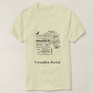 Camisa de las ciudades y de los lugares de