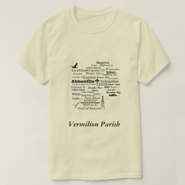 Camisa de las ciudades y de los lugares de (Diseño del anverso)