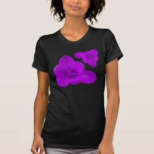 Camisa De Las Damas De Crocus Púrpura