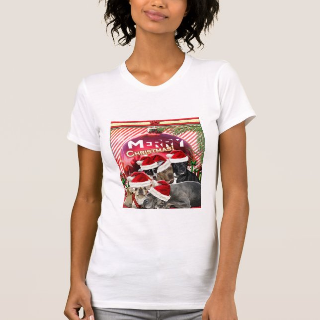 Camisa de las Felices Navidad (edición del perro) (Anverso)