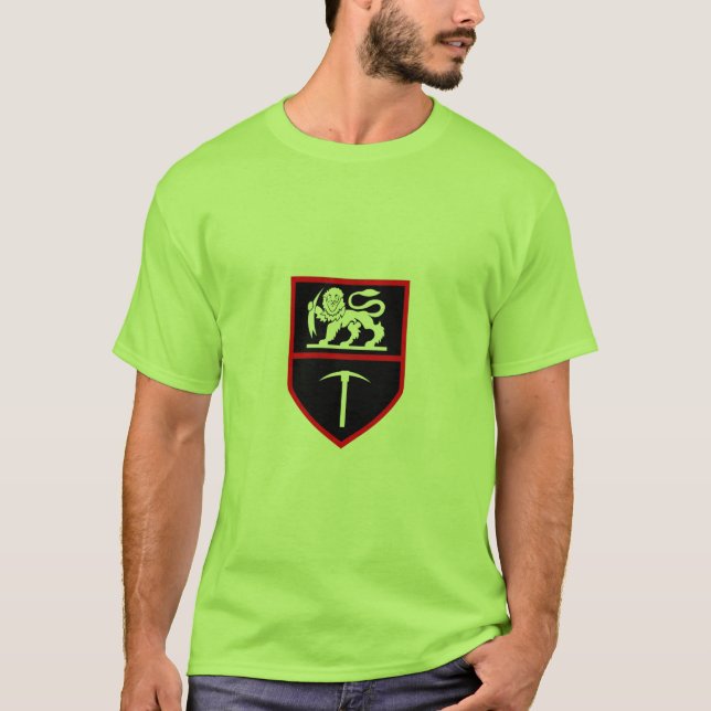 Camisa de las insignias del ejército de Rhodesian (Anverso)